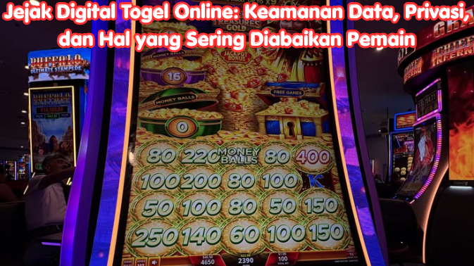 Jejak Digital Togel Online: Keamanan Data, Privasi, dan Hal yang Sering Diabaikan Pemain